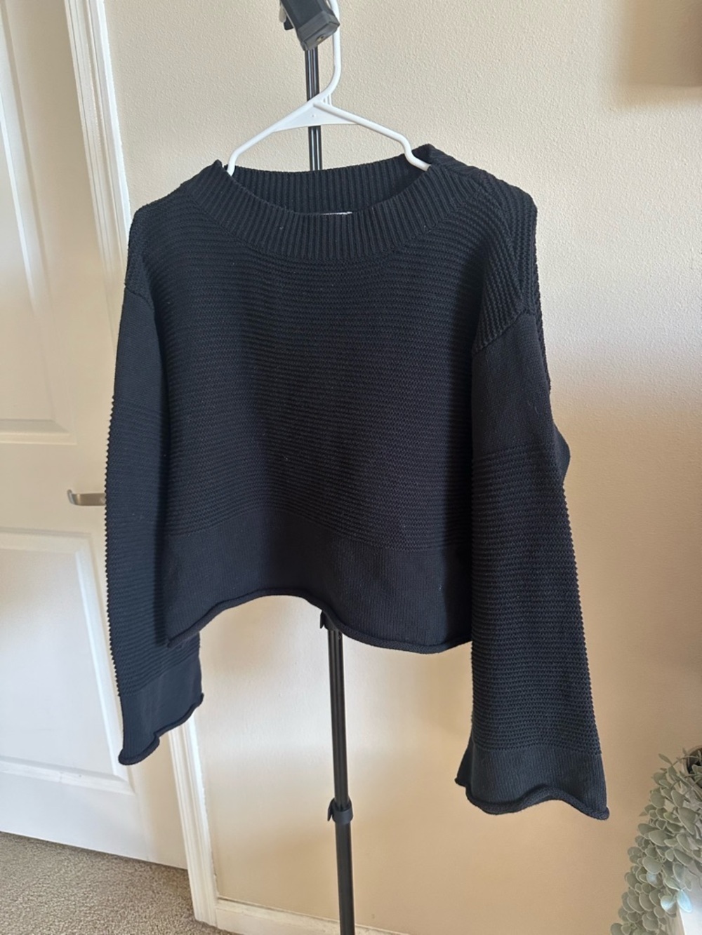 Princess Polly Black Cheyenne Sweater Cotton Blend - Picture 4 of 8